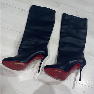 Christian Louboutin heel boots